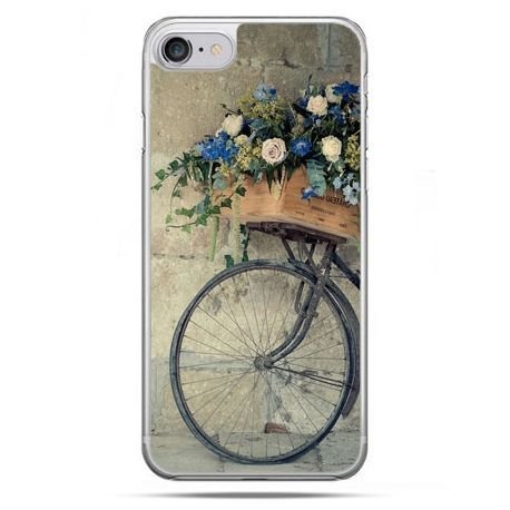 Etui, iPhone 8, rower z kwiatami EtuiStudio