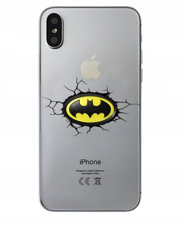Etui, IPHONE, Batman logo Pan i Pani Gadżet