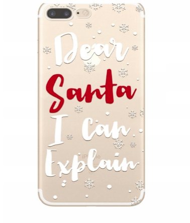 Etui, IPHONE, dear Santa I can explain Pan i Pani Gadżet