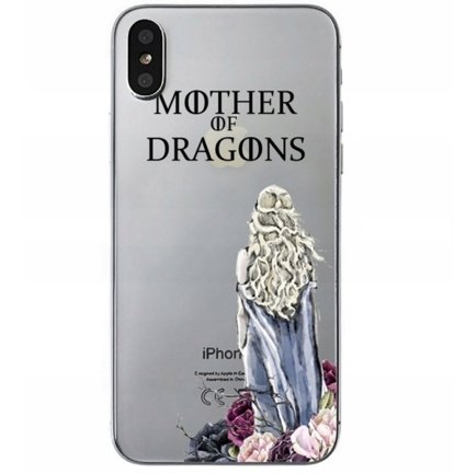 Etui, IPHONE, mother of dragons Gra o Tron Pan i Pani Gadżet