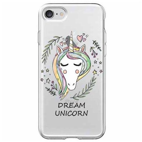 Etui, iPhone SE 2020, Dream unicorn, Jednorożec EtuiStudio