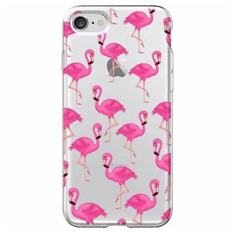 Etui, iPhone SE 2020, Różowe flamingi EtuiStudio