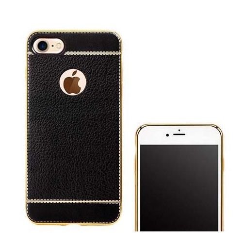 Etui, iPhone SE 2020, silikonowe, TPU Slim skóra, czarne EtuiStudio