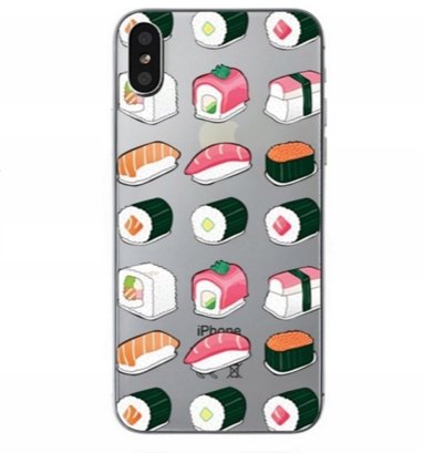 Etui, IPHONE, sushi Pan i Pani Gadżet