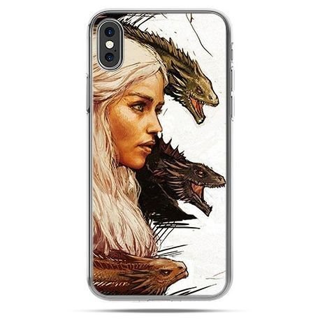 Etui, iPhone X, Gra o Tron Daenerys Targaryen EtuiStudio