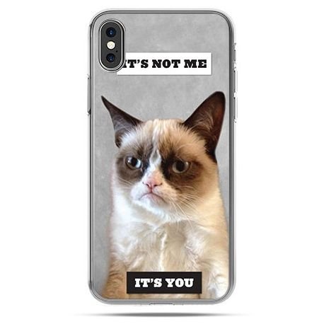 Etui, iPhone X, grumpy kot zrzęda EtuiStudio