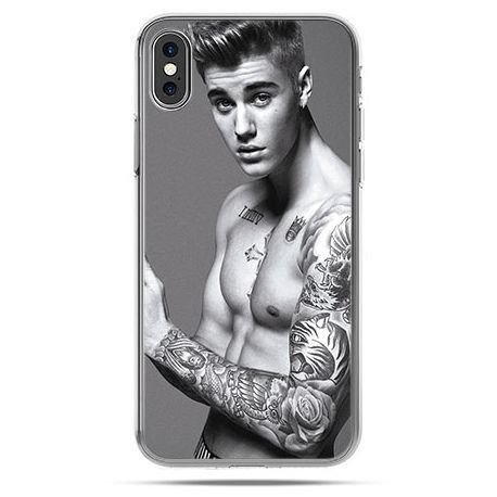 Etui, iPhone X, Justin Bieber w tatuażach EtuiStudio