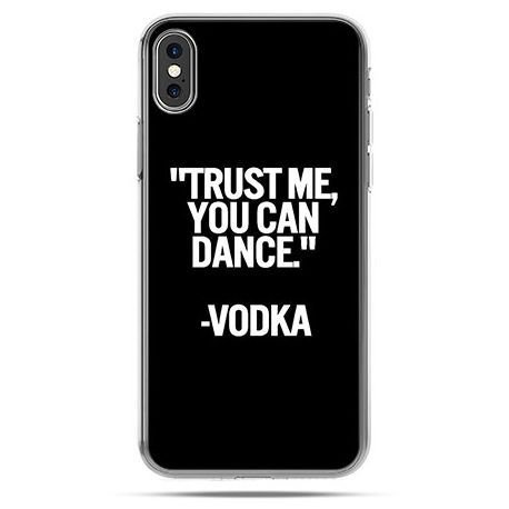 Etui, iPhone X, Trust me you can dance, vodka EtuiStudio