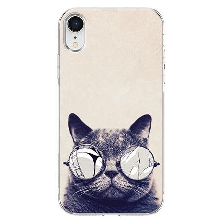 Etui, iPhone XR, Kot w okularach EtuiStudio