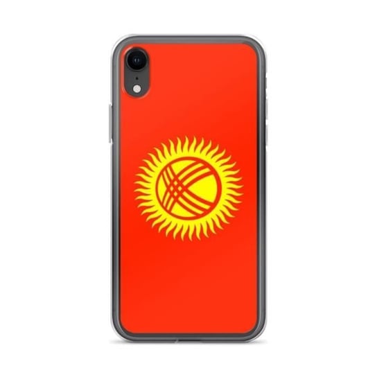 Etui iPhone XR z flagą Kirgistanu Inny producent (majster PL)