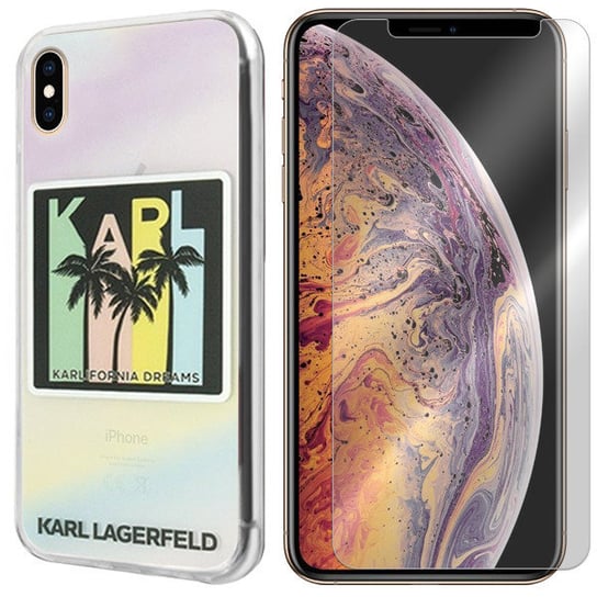 Etui Iphone Xs Max Karl Lagerfeld Kalifornia Szkło Karl Lagerfeld