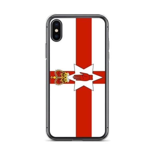 Etui iPhone XS z flagą Irlandii Północnej Inny producent (majster PL)