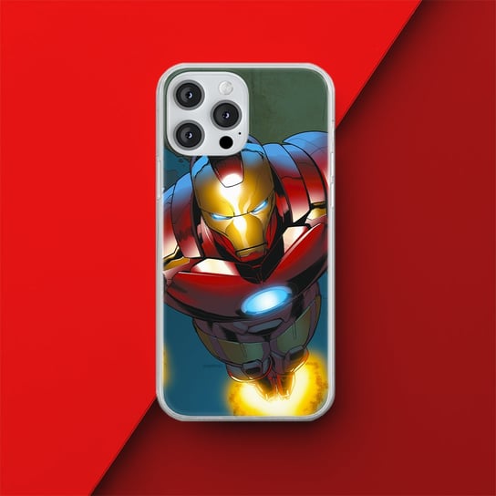 Etui Iron Man 017 Marvel Nadruk pełny Wielobarwny Producent: Samsung, Model: A10 Inna marka