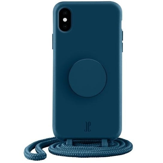 Etui JE PopGrip iPhone X/XS granatowy/blue sapphire 30018 (Just Elegance) Inna marka