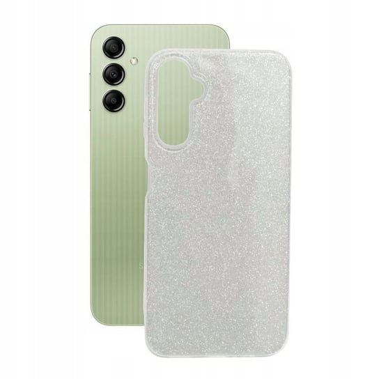 Etui Jelly Case Shining Hq Do Samsung Galaxy A14 4G A145 5G A146 Srebrne GSM-HURT