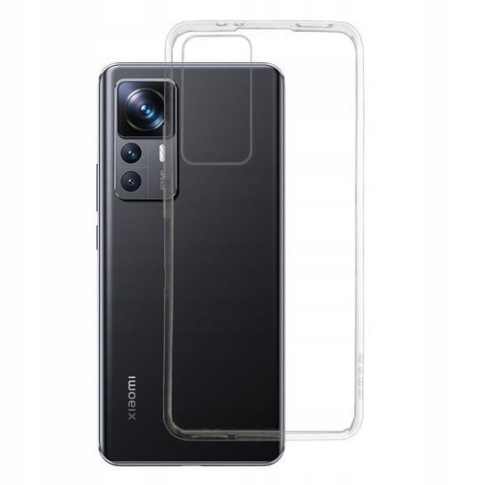 Etui Jelly Do Xiaomi 12T 5G/12T Pro Bezbarwne 1 Mm Case Pokrowiec Pokrowiec Case Obudowa Futerał GSM-HURT