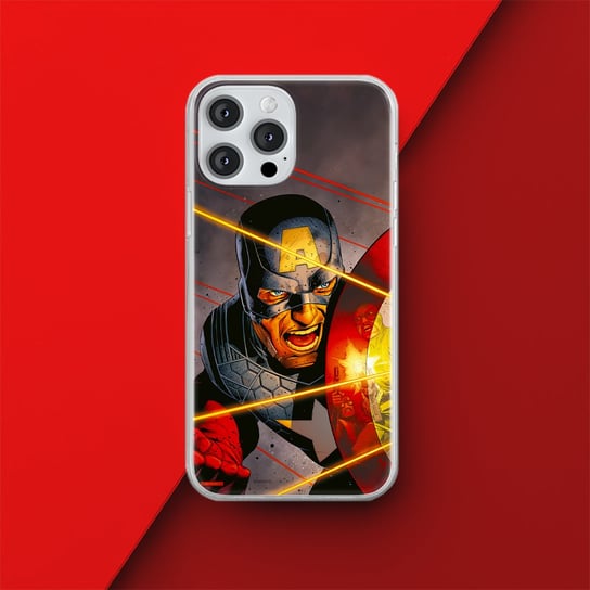 Etui Kapitan Ameryka 007 Marvel Nadruk pełny Wielobarwny Producent: Realme, Model: C55 ERT Group