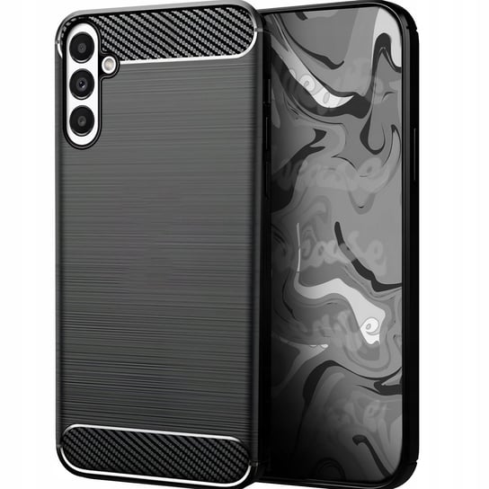 Etui Karbon Do Samsung Galaxy A13 5G / A04S +Szkło Hello Case