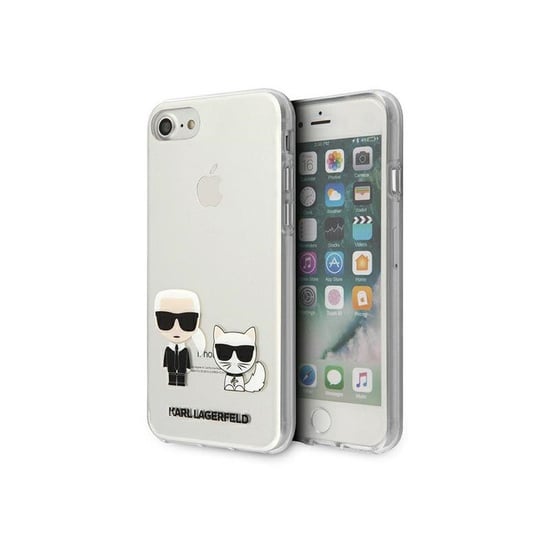 Etui Karl Lagerfeld KLHCI8CKTR Apple iPhone SE 2020/8/7 hardcase Transparent Karl & Choupette Karl Lagerfeld