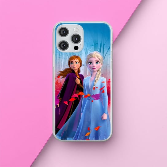 Etui Kraina Lodu 008 Disney Nadruk pełny Niebieski Producent: OnePlus, Model: NORD 2T 5G ERT Group