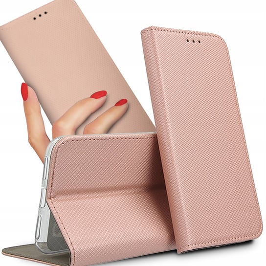 Etui Książkowe Rose Gold Do Iphone 13 Pro Max Book Funnycase