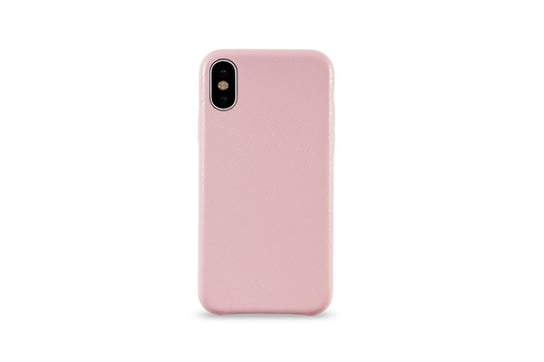 Etui Leather Case APPLE do iPhone X, Różowy Apple