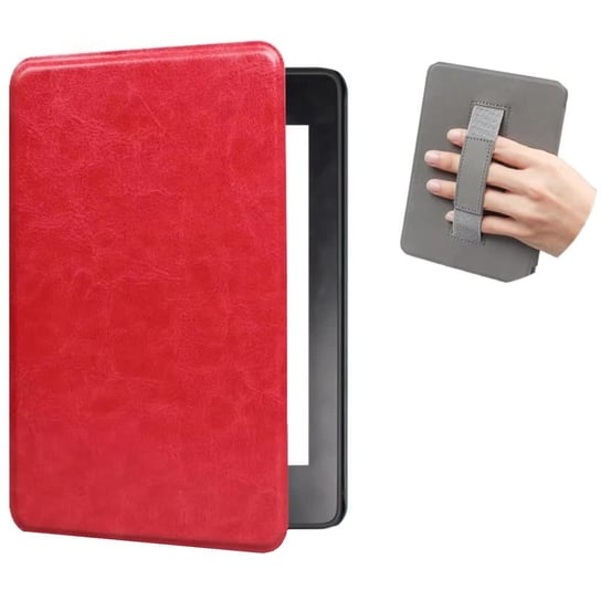 Etui Leather Handle Kindle Paperwhite 6/ Colorsoft/ Signature Edition - Red STRADO