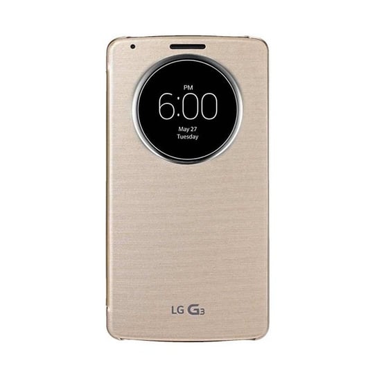 Etui LG CCF-345G AGEUGD na LG G3, złote LG