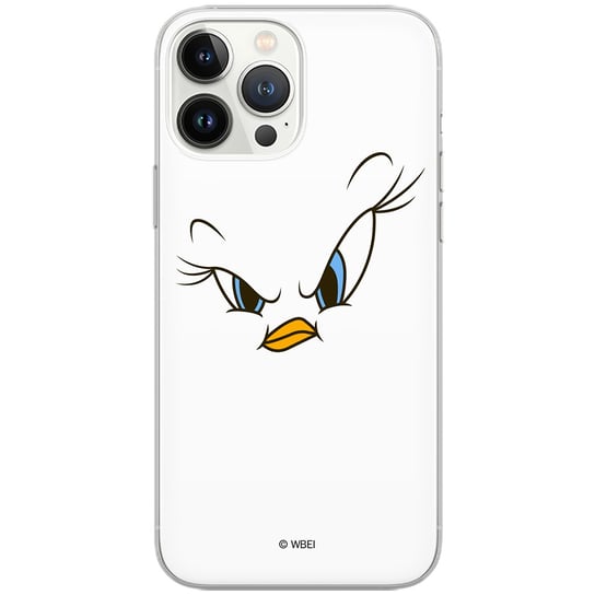 Etui Looney Tunes dedykowane do Iphone 12 Mini, wzór: Tweety 001 Etui całkowicie zadrukowane, oryginalne i oficjalnie licencjonowane ERT Group