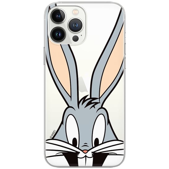 Etui Looney Tunes dedykowane do Samsung A13 4G, wzór: Bugs 001 Etui częściowo przeźroczyste, oryginalne i oficjalnie / Looney Tunes ERT Group