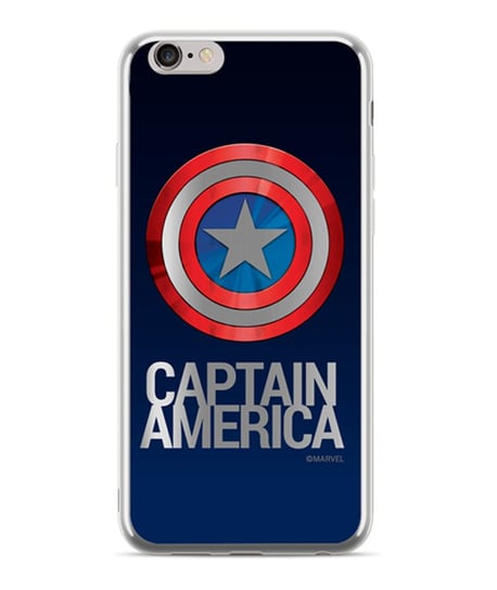 Etui luxury chrome do Apple IPHONE 7 PLUS/ 8 PLUS Marvel: Kapitan Ameryka 001 oryginalne i oficjalnie licencjonowane Marvel