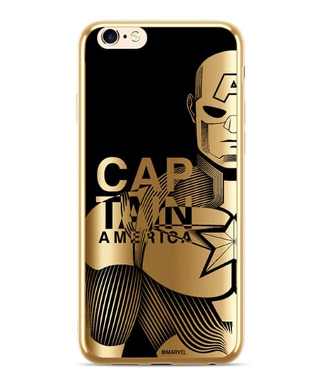 Etui luxury chrome do Apple IPHONE 7 PLUS/ 8 PLUS Marvel: Kapitan Ameryka 009 oryginalne i oficjalnie licencjonowane Marvel