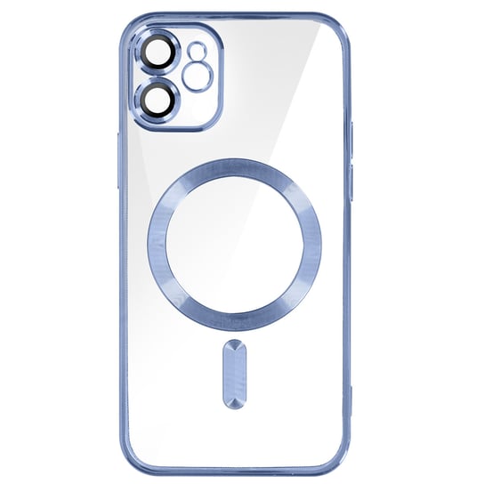 Etui MagSafe do iPhone 11 Silikonowe etui ochronne Camera niebieski Avizar