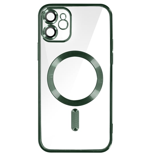 Etui MagSafe do iPhone 11 Silikonowe etui ochronne Camera zielony Avizar