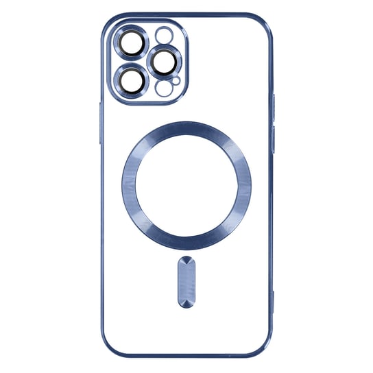 Etui MagSafe do iPhone 13 Pro Max Silikonowe etui ochronne Camera niebieski Avizar