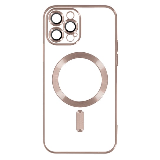 Etui MagSafe do iPhone 13 Pro Max Silikonowe etui ochronne Camera rózowy Avizar