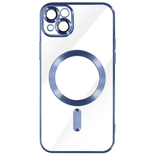 Etui MagSafe do iPhone 13 Silikonowe etui ochronne Camera niebieski Avizar