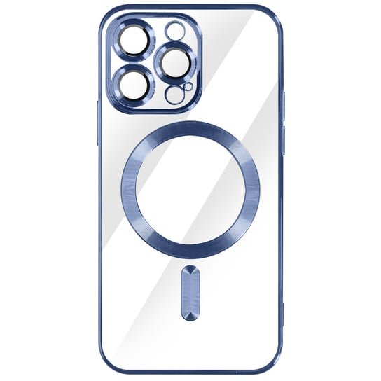 Etui MagSafe do iPhone 14 Pro Silikonowe etui ochronne Camera niebieski Avizar
