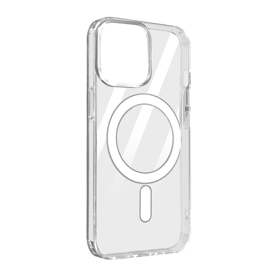 Etui MagSafe do iPhone'a 14 Pro Max z kółkiem magnetycznym, sztywne, przezroczyste Avizar
