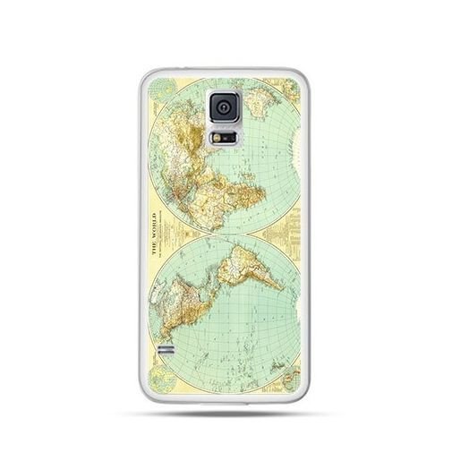 Etui, mapa świata, Samsung GALAXY S5 EtuiStudio