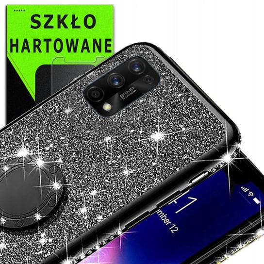 Etui marki OXYGEN BlinG do REALME 7 PRO + szkło 9H OXYGEN