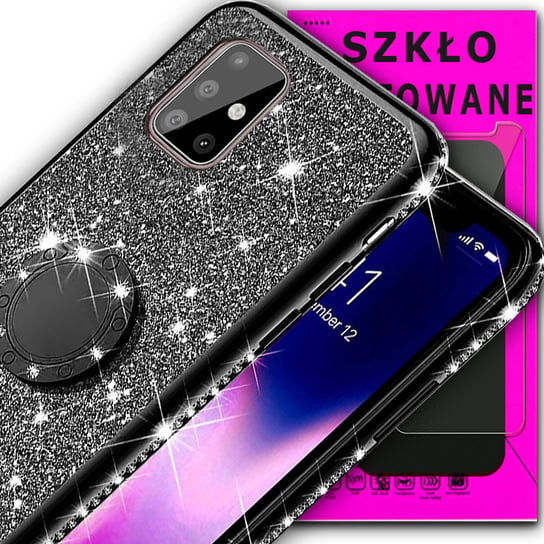 Etui marki OXYGEN BlinG do Vivo Y11s + szkło 9H OXYGEN