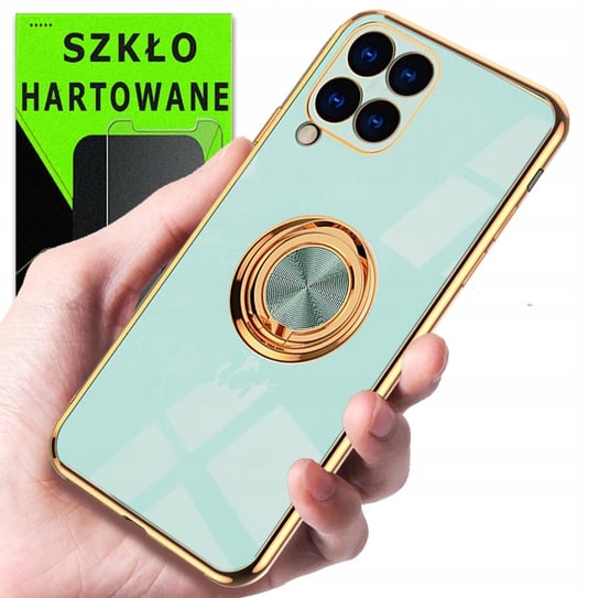 Etui marki OXYGEN CHIC do Samsung A42 5G +szkło 9H OXYGEN