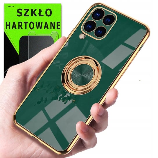 Etui marki OXYGEN CHIC do Samsung A42 5G +szkło 9H OXYGEN