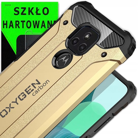 Etui marki OXYGEN CR do Motorola E7 Plus + szkło OXYGEN