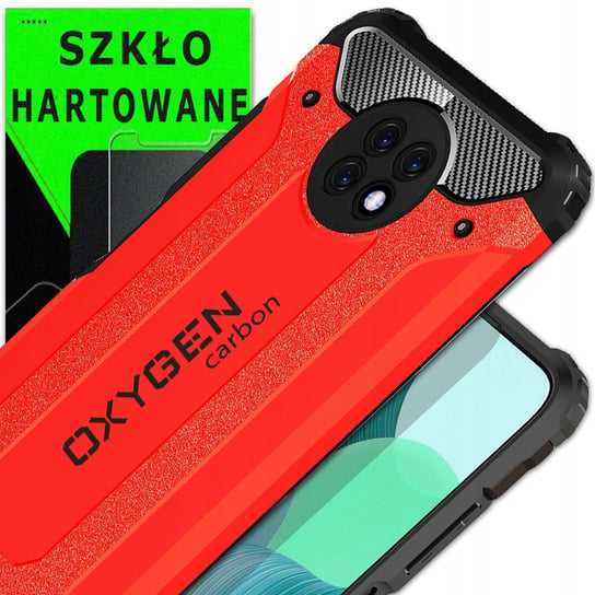 Etui marki OXYGEN CR do Redmi Note 9T 5G +Szkło 9H OXYGEN