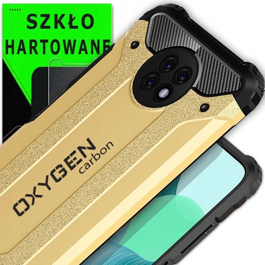 Etui marki OXYGEN CR do Redmi Note 9T 5G +Szkło 9H OXYGEN