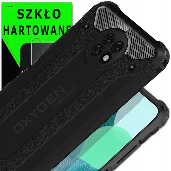 Etui marki OXYGEN CR do Redmi Note 9T 5G +Szkło 9H OXYGEN