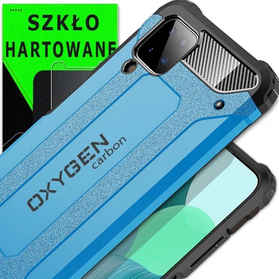 Etui marki OXYGEN CR do Samsung A12 + szkło 9H OXYGEN