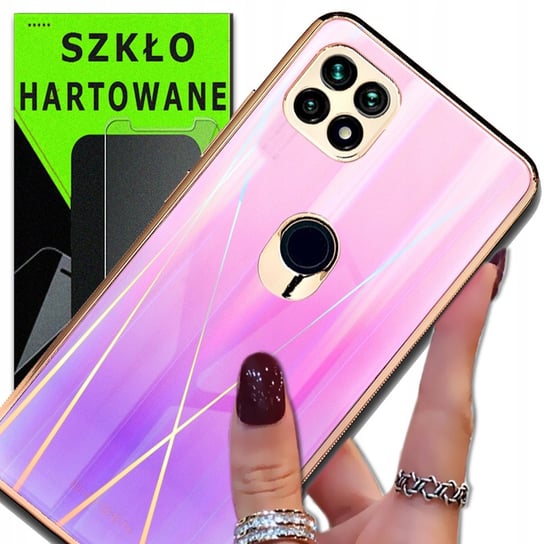 Etui marki OXYGEN GLASO do OPPO A15 + szkło 9H OXYGEN